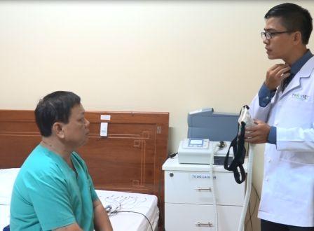 Bệnh nhân đo đa ký giấc ngủ